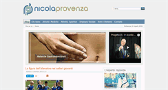 Desktop Screenshot of nicola-provenza.it